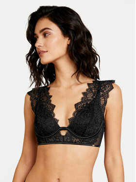 Hunkemöller Hunkemöller Сутиен с банели Zoe Up LL Черен