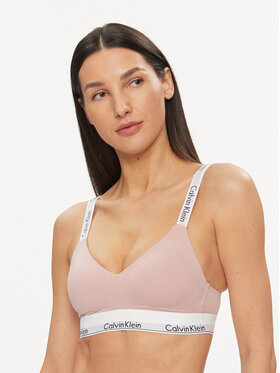Calvin Klein Underwear Calvin Klein Underwear Biustonosz bezfiszbinowy 000QF7059E Różowy