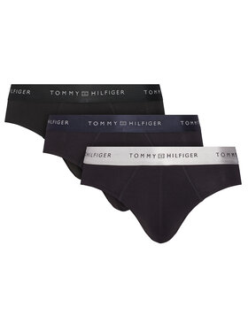 Tommy Hilfiger Tommy Hilfiger Set di 3 slip UM0UM03703 Nero