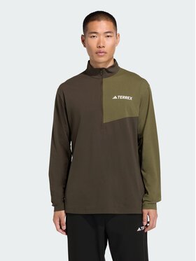 adidas adidas Koszulka techniczna 143621 Zielony Regular Fit