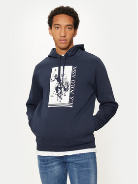 U.S. Polo Assn. U.S. Polo Assn. Світшот MUP1919 Cиній Regular Fit