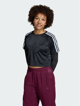 adidas adidas Longsleeve 162044 Czarny Regular Fit