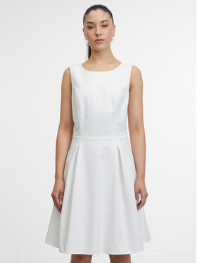 Orsay Orsay Sukienka codzienna 1000347001000__40 Biały A-Line Fit