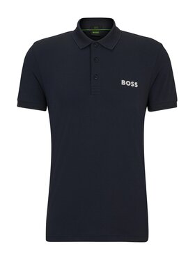 BOSS Boss Polo 50512789-402 Granatowy Slim Fit