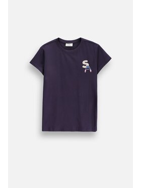 Coccodrillo Coccodrillo T-Shirt ZC6143214LGD-015 Granatowy Regular Fit