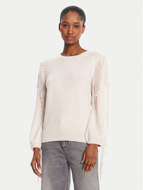 Marella Marella Sweter Falco 2525366281000 Beżowy Regular Fit