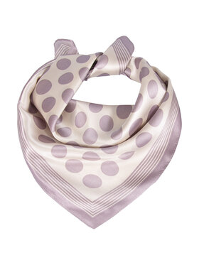ALLORA BE UNIQUE ALLORA BE UNIQUE Foulard jedwabna w grochy Viola