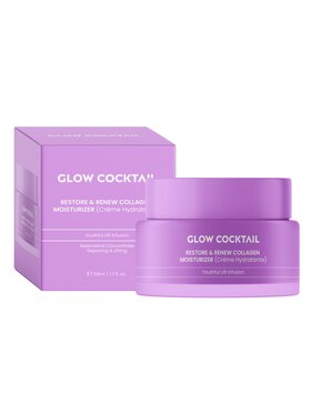 Glow Cocktail Glow Cocktail Regenerująco-odnawiający krem kolagenowy 50 ml Pielęgnacja na dzień