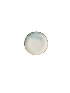 Churchill Churchill Talerz płaski Homespun Accents Aquamarine Niebieski