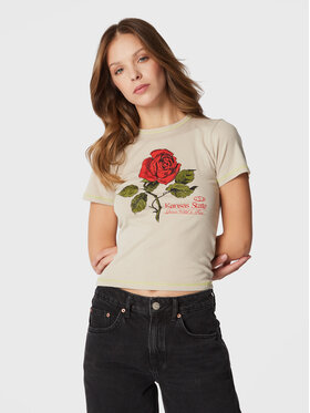 BDG Urban Outfitters BDG Urban Outfitters T-krekls 75440339 Bēšs Regular Fit