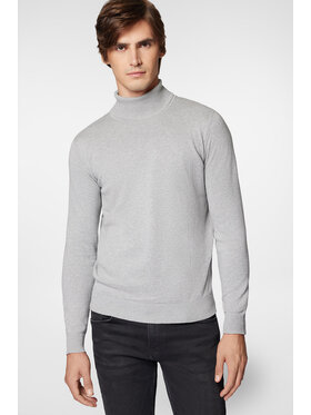 Próchnik Próchnik Golf Golf Szary Bawełniany PM5 SW073224000026 Szary Slim Fit