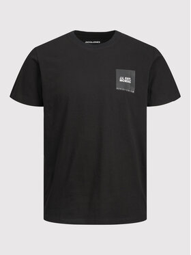 Jack&Jones Jack&Jones T-Shirt Lock 12213248 Czarny Regular Fit