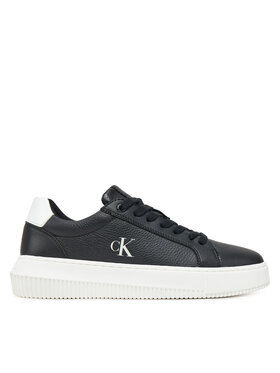 Calvin Klein Jeans Calvin Klein Jeans Снікерcи Chunky Cupsole Low Mg YW0YW01769 Чорний