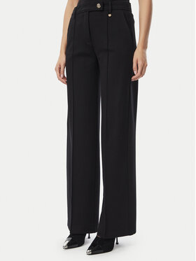 Liu Jo Liu Jo Stoffhose WF6361 J9189 Schwarz Relaxed Fit