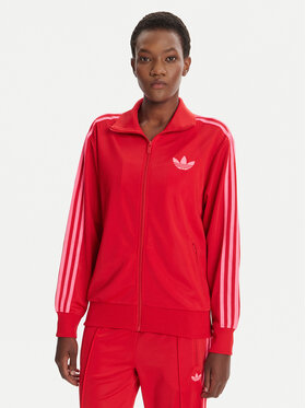 adidas adidas Μπλούζα adicolor Classic Firebird JW3665 Κόκκινο Loose Fit
