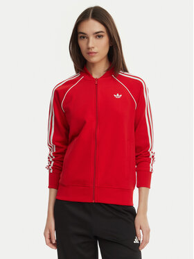 adidas adidas Mikina adicolor SST Classic KD3782 Červená Regular Fit