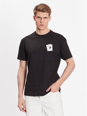 Primitive Marškinėliai Double Down PAPSP2306 Juoda Regular Fit