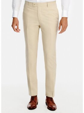 Pako Lorente Pako Lorente Spodnie garniturowe P26SF-6G-037 Beżowy Slim Fit