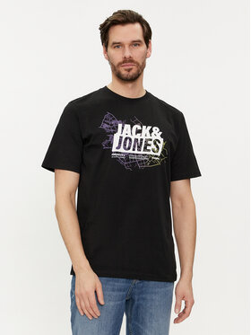 Jack&Jones Set Dveh Majic Map Logo 12260796 Črna Regular Fit