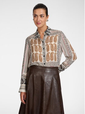 Elena Mirò Elena Mirò Koszula 5033P200360N001 Czarny Regular Fit