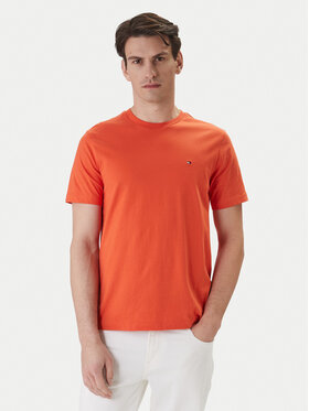 Tommy Hilfiger Tommy Hilfiger Marškinėliai Ess Seasonal MW0MW39995 Oranžinė Regular Fit
