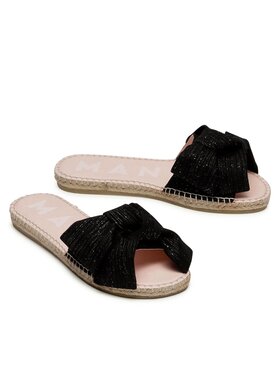 Manebi Espadrile Sandals With Bow G 0.1 J0 Crna