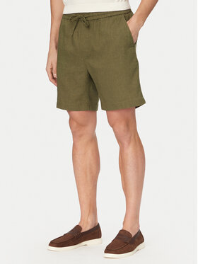 Tommy Hilfiger Tommy Hilfiger Szövet rövidnadrág Dover MW0MW44356 Sötétzöld Regular Fit