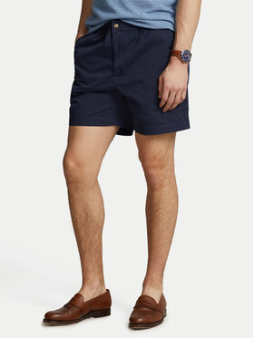 Polo Ralph Lauren Polo Ralph Lauren Šortky z materiálu Prepster 710644995 Tmavomodrá Classic Fit
