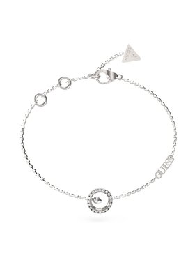 Guess Guess Náramek JUBB04656JW Stříbrná