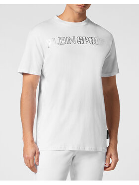 Plein Sport Plein Sport T-Shirt 13041 Biały Regular Fit