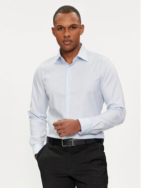 Michael Kors Michael Kors Πουκάμισο MD0DS01032 Γαλάζιο Slim Fit