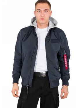 Alpha Industries Alpha Industries Kurtka bomber AI.196108-07 Granatowy Core Fit