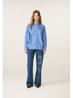 Fabienne Chapot Fabienne Chapot Bluzka 6837-1864-98 Niebieski jasny Regular Fit