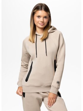 PITBULL PITBULL Bluza EXPLORY Brązowy Regular Fit