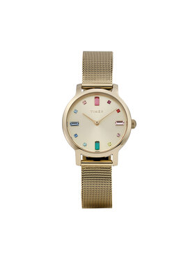 Timex Timex Ročna ura Transcend TW2Y26400 Zlata