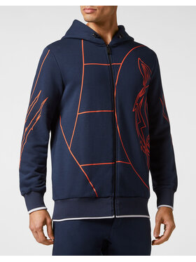 Plein Sport Plein Sport Komplet top i spodnie 8037 Błękitny Regular Fit