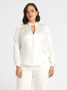 Fiorella Rubino Fiorella Rubino Koszula 5025T001244N011 Biały A-Line Fit