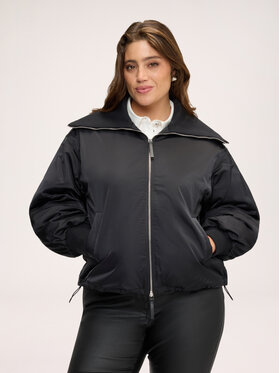 Fiorella Rubino Fiorella Rubino Giubbotto piumino F030L000069N033 Nero Over Fit
