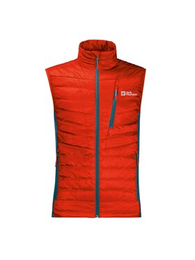Jack Wolfskin Jack Wolfskin Kamizelka 1206871_3017 Czerwony Regular Fit