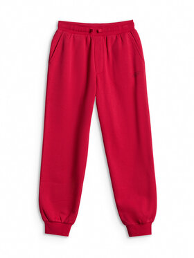 4F 4F Pantaloni da tuta BASIC+ Rosso Regular Fit