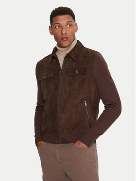 Milestone Milestone Lederjacke MSRayan 531624 60700 Braun Regular Fit