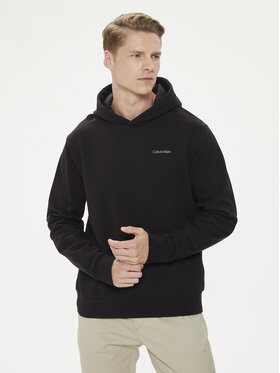 Calvin Klein Calvin Klein Mikina Enlarged Back Logo K10K113079 Čierna Regular Fit