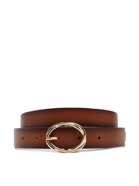 Tommy Hilfiger Tommy Hilfiger Жіночий ремінь Th Chic 2.5 Burnished AW0AW17252 Коричневий