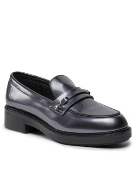 Calvin Klein Calvin Klein Loafers Rubber Sole Loafer W/Hw - Pearl HW0HW02002 Μαύρο
