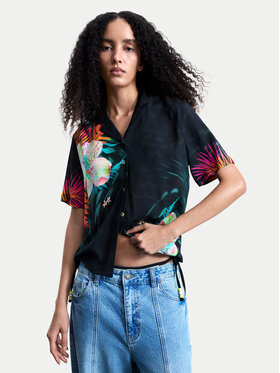 Desigual Desigual Сорочка Daikiri 26SWCW36 Чорний Regular Fit