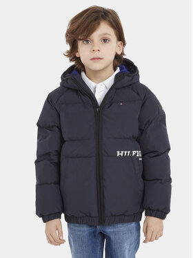 Tommy Hilfiger Tommy Hilfiger Vatovaná bunda KB0KB08342 D Modrá Regular Fit