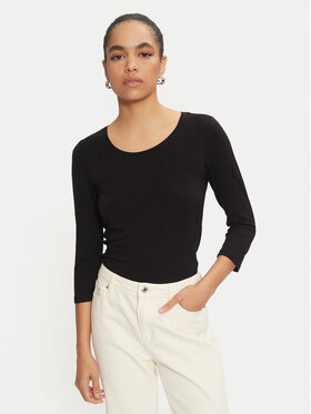 Fransa Fransa Блуза Kiksen 600707 Черен Slim Fit