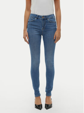 Vero Moda Vero Moda Džinsai Flash 10300173 Mėlyna Skinny Fit