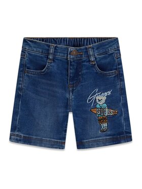 Guess Kids Guess Kids Pantaloni di tessuto 181442 Blu Regular Fit