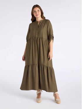 Fiorella Rubino Fiorella Rubino Abito da sera 7046T101729N035 Verde A-Line Fit